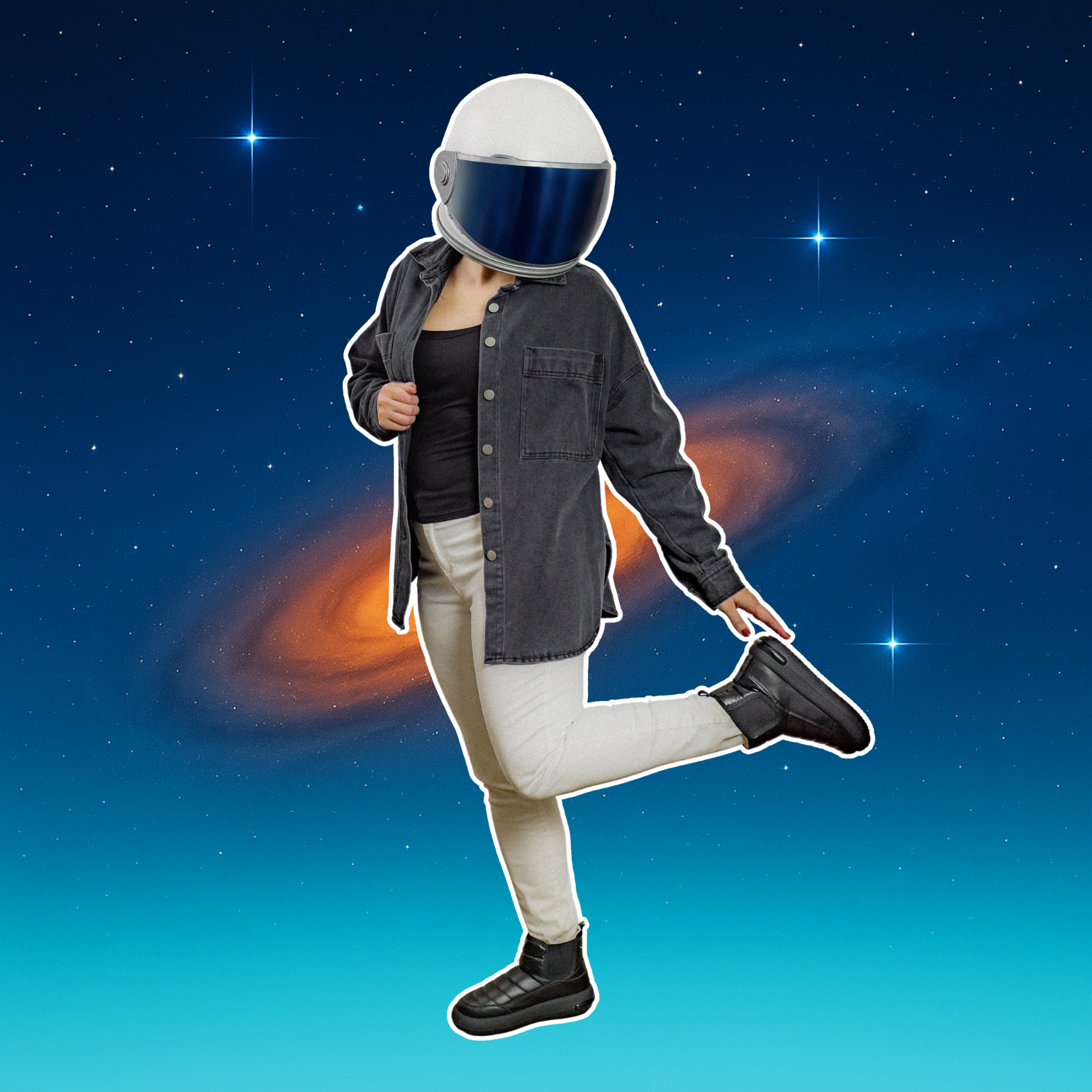Space Boot - Black
